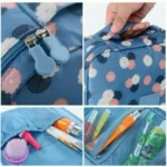 Premium Multi-Compartment Portable Cosmetic Organizer Bag - Image 3