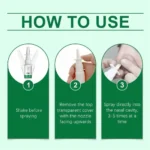 South Moon herbal lung cleansing spray 20ml packaging box front view Ritzyee