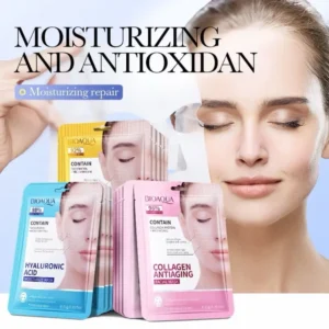 Bioaqua facial mask 25g sheet mask pack for glowing skin and deep hydration