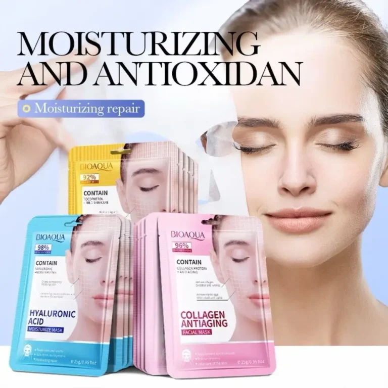 Bioaqua facial mask 25g sheet mask pack for glowing skin and deep hydration