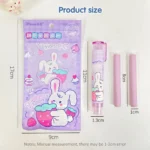 Dimensions and size specifications of mechanical retractable eraser pen set