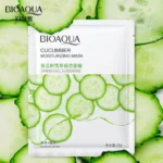 Bioaqua cucumber facial sheet mask for cooling and soothing sensitive skin