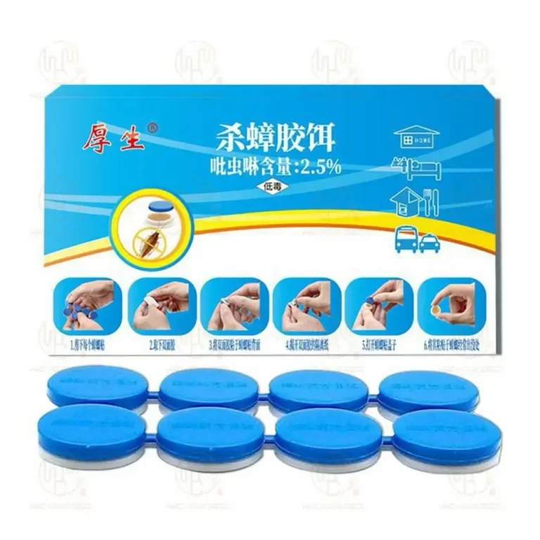 Cockroach bait killer 8pcs set packaging box for indoor pest control