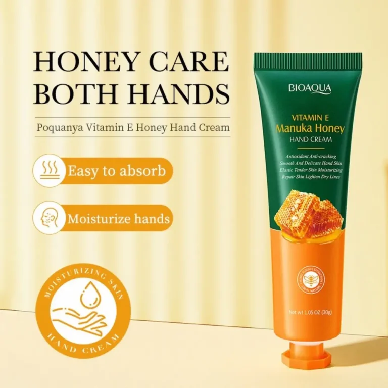 BIOAQUA Manuka honey hand cream benefits for deeply nourishing dry skin