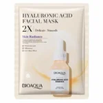 Bioaqua hyaluronic acid sheet mask for deep moisture retention and dry skin repair