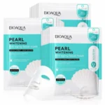 BIOAQUA pearl brightening facial mask for radiant skin tone and dark spots