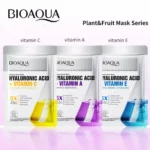 BIOAQUA plant and fruit facial sheet mask series collection