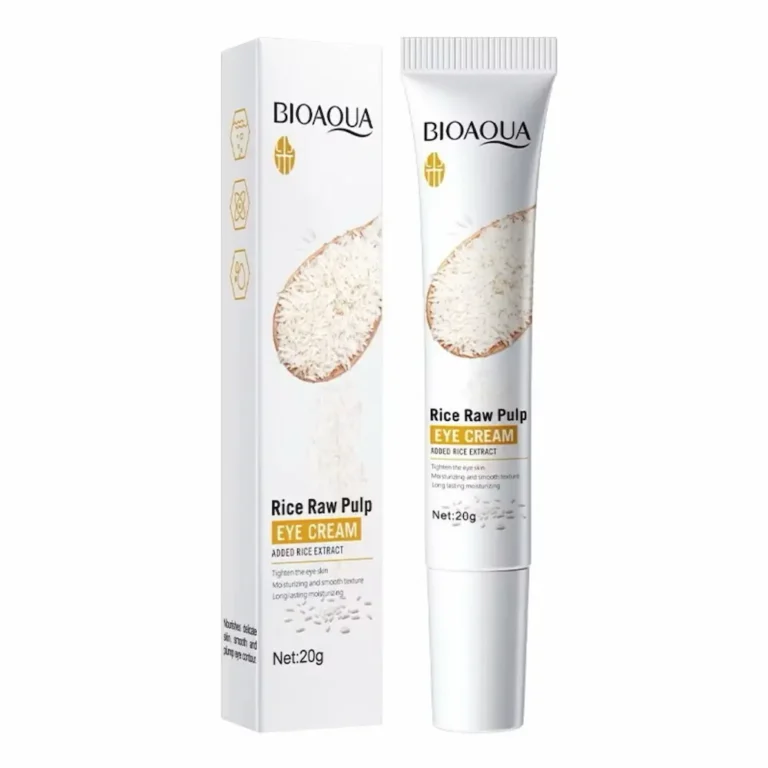 Bioaqua Rice Raw Pulp Eye Cream 20g – Anti-Aging & Hydrating