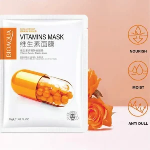 BIOAQUA vitamin B2 tender elastic sheet mask duo pack