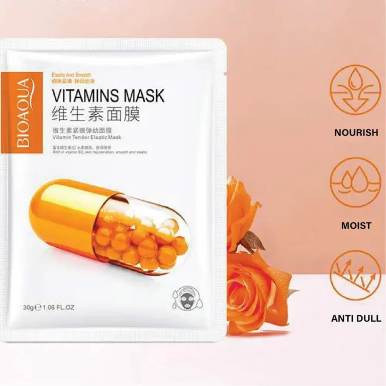 BIOAQUA vitamin B2 tender elastic sheet mask duo pack