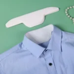 Breathable self adhesive collar liner close up material detail