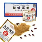 Dahao cockroach bait powder box set with individual 3g pest control packets