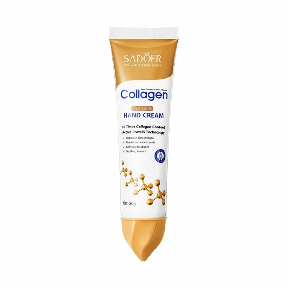 sadoer-collagen-anti-aging-hand-cream-30g SADOER collagen anti aging moisturizing hand cream 30g tube