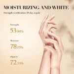 SADOER collagen hand cream moisture level and skin whitening efficacy data