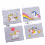 Transparent unicorn zipper pouch all cute printed designs grid view