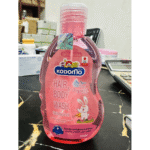 Kodomo Hair & Body Wash - Pink Hanabaki, 200ml - Gentle Organic Formula for Babies & Kids - Image 5