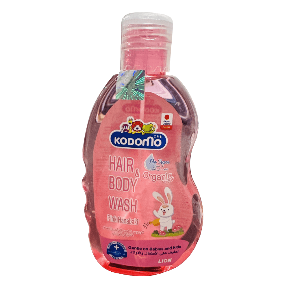 KODOMO BABY SOAP BAR 75GM-7 Kodomo Hair & Body Wash - Pink Hanabaki 200ml