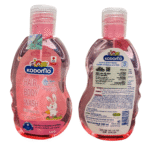 Kodomo Hair & Body Wash - Pink Hanabaki, 200ml - Gentle Organic Formula for Babies & Kids - Image 4
