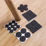 Premium self adhesive non slip furniture pads for noise reduction and floor protection