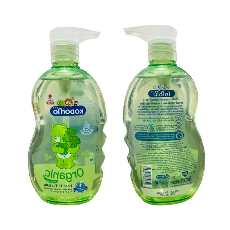 Kodomo Organic Head to Toe Baby Wash with Jojoba Oil - 400ml