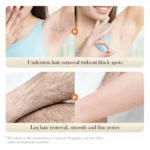 BIOAQUA Hair Removal Results Showing Smooth Underarm and Leg Skin Without Black Spots