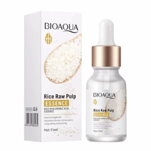 Bioaqua Rice Serum 15ml বোতল ও বক্স প্যাকেজিং