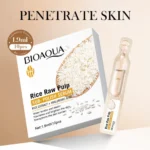 BIOAQUA Rice Raw Pulp Sub-Polish Serum 10pcs Box Packaging