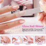 Magic Nano Glass Nail Shiner and Buffer Trimming Natural Nails