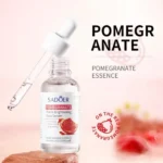 Sadoer Pomegranate Serum গ্লাস ড্রপার বোতল ক্লোজ-আপ